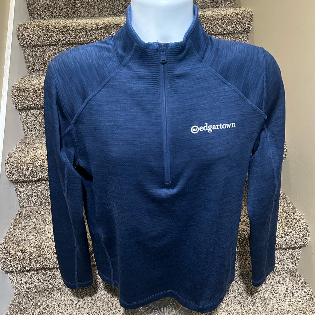 Rare Vineyard Vines Edgartown 14 Zip Mens Athletic Lightweight Sweatshirt